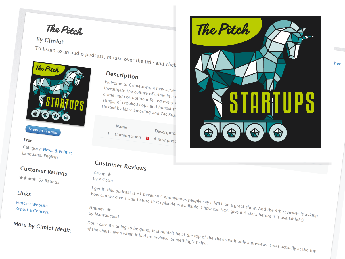 Podcast Design by Whitebread for this project | Design #12733513