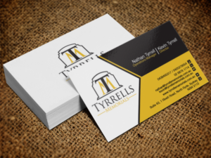 Business Card Design by Pixi Dust for Tyrrells Memorials | Design: #12653357