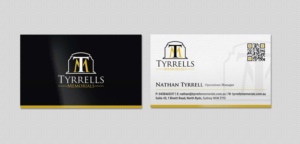 Business Card Design by INDIAN_Ashok for Tyrrells Memorials | Design: #12651705