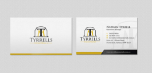 Business Card Design by INDIAN_Ashok for Tyrrells Memorials | Design: #12651710