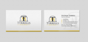Business Card Design by INDIAN_Ashok for Tyrrells Memorials | Design: #12651717