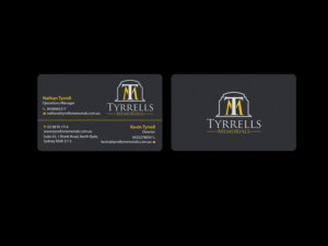 Business Card Design by Creations Box 2015 for Tyrrells Memorials | Design: #12659561