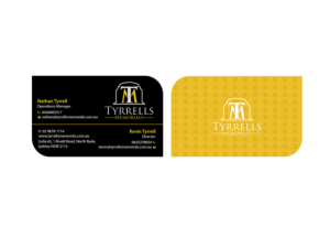 Business Card Design by Creations Box 2015 for Tyrrells Memorials | Design: #12659581