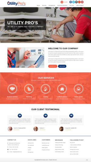 Web Design by pb for Ocean Green Media | Design: #12666818