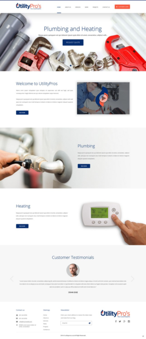 Web Design by pb for Ocean Green Media | Design: #12666840