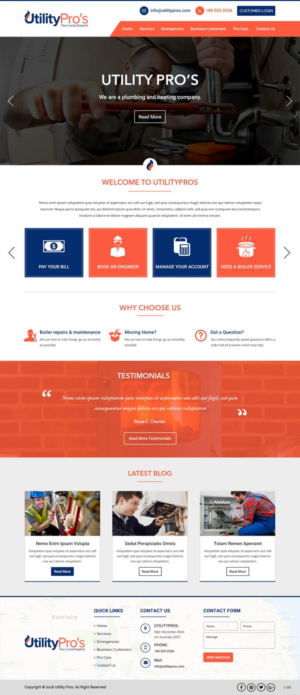 Web Design by pb for Ocean Green Media | Design: #12666841
