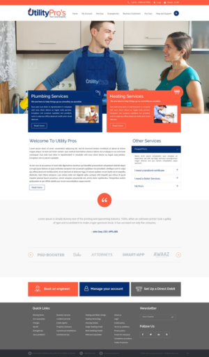 Web Design by pb for Ocean Green Media | Design: #12666842