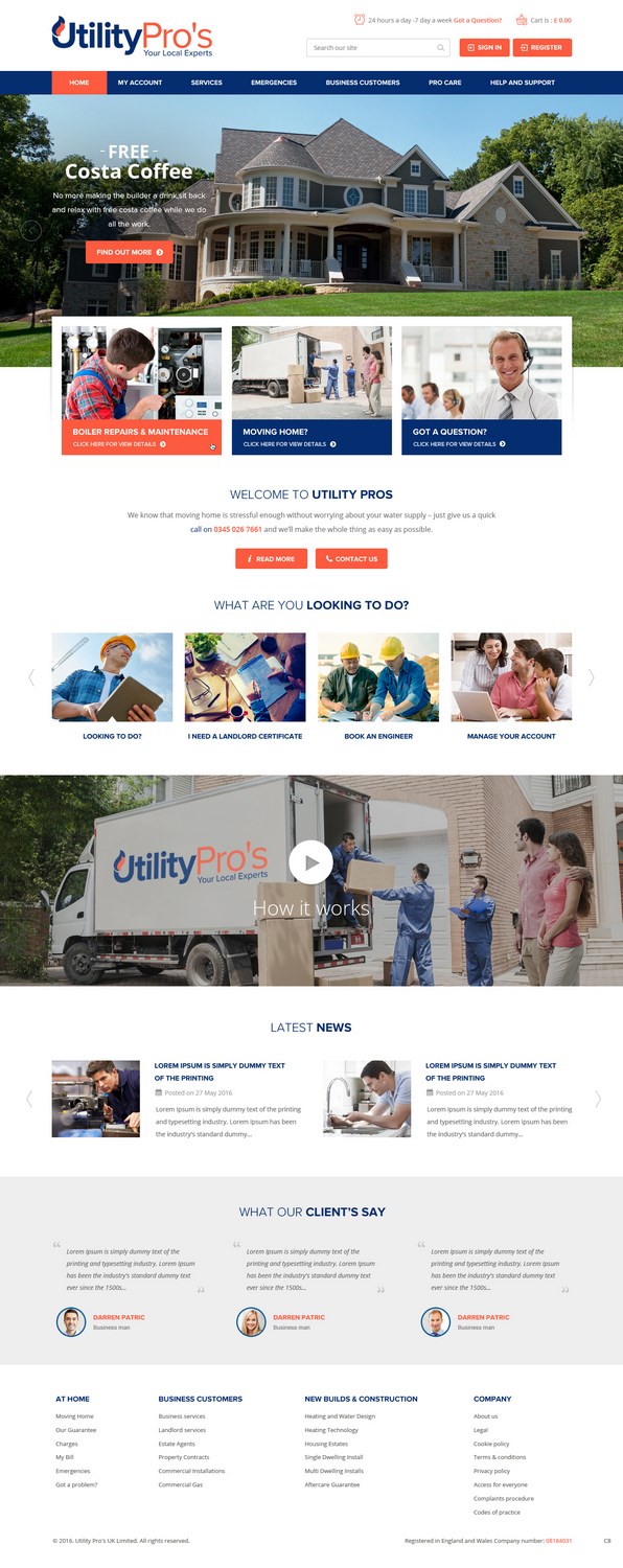 Web Design par pb pour Ocean Green Media | Design #12666843