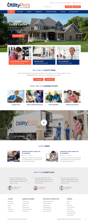 Web Design by pb for Ocean Green Media | Design: #12666843