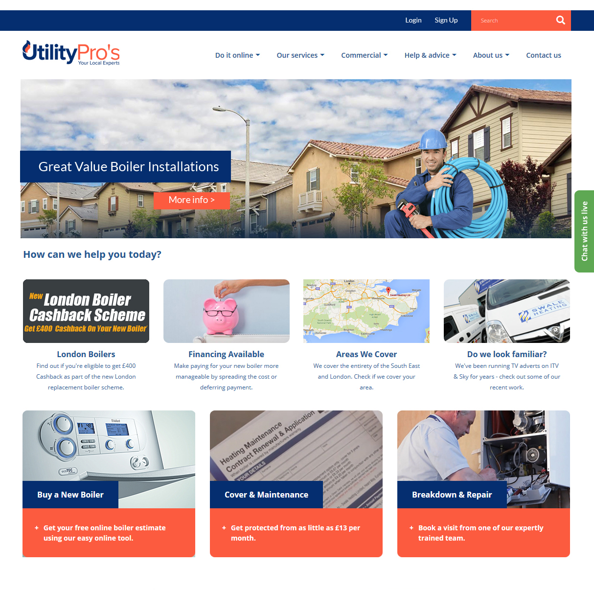 Web Design by J. Chaturvedi for Ocean Green Media | Design #12651625