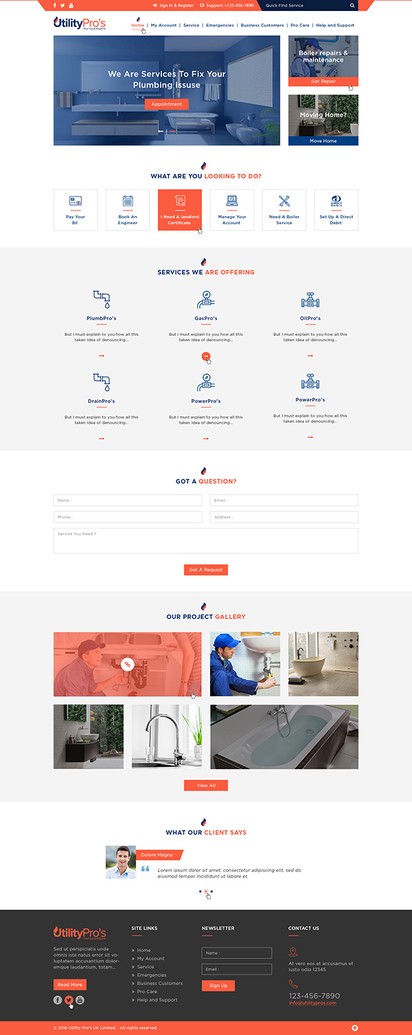 Web Design by Ved Web Services for Ocean Green Media | Design #12656214