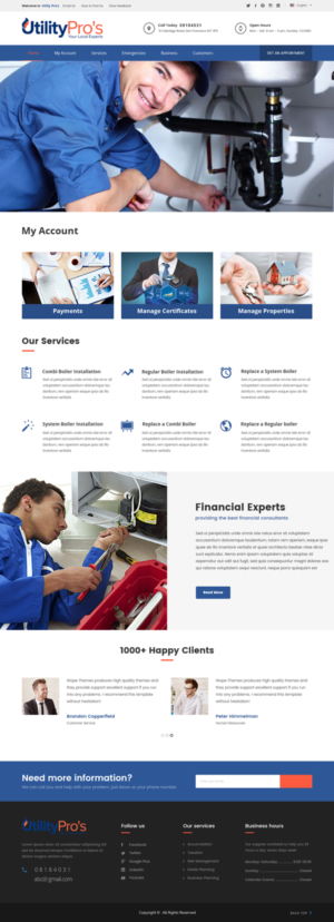 Web Design by e-graphics for Ocean Green Media | Design: #12668524