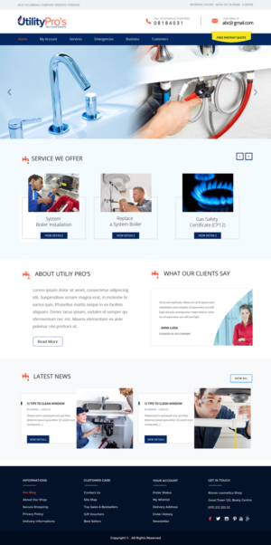Web Design by e-graphics for Ocean Green Media | Design: #12668525