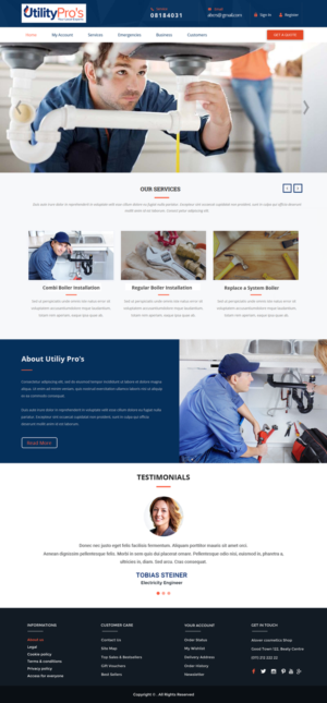 Web Design by e-graphics for Ocean Green Media | Design: #12673644