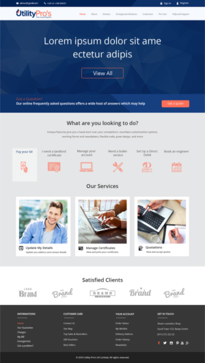 Web Design by e-graphics for Ocean Green Media | Design: #12692843