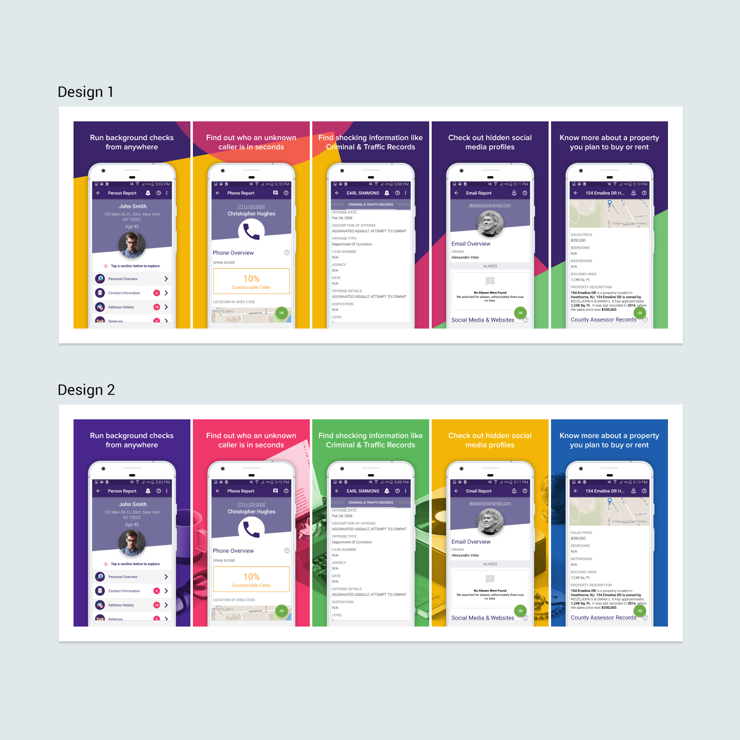 Graphic Design by Samphan for BeenVerified | Design #12683392