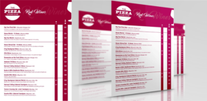 Menu Design by DG for Pizza Club | Design: #12668037