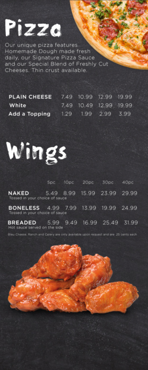 Menu Design by markdesignstudiio