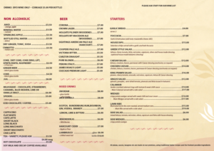 Menu Design by Kowzi