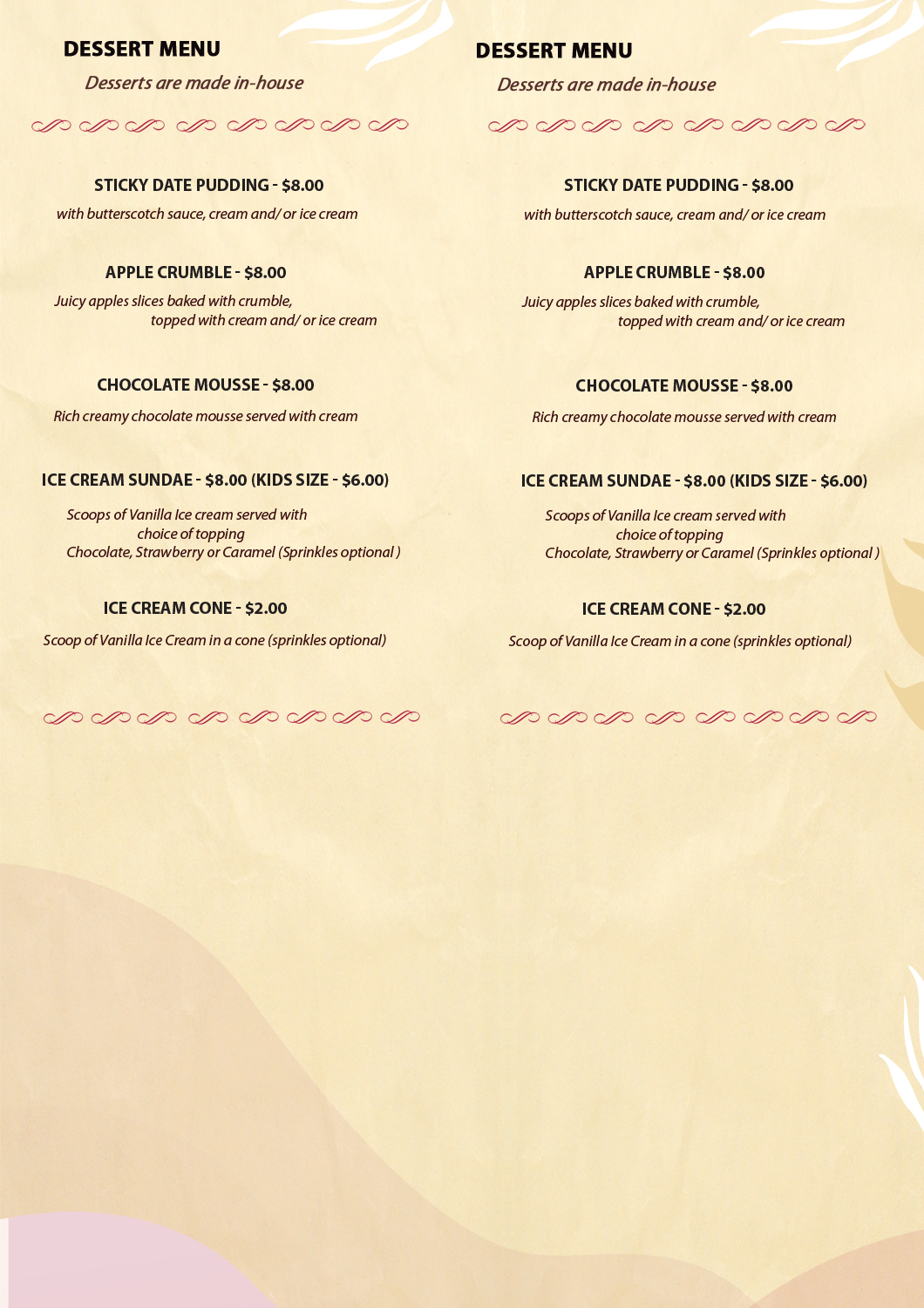 Menu Design by Kowzi for Pizza Club | Design #12753270