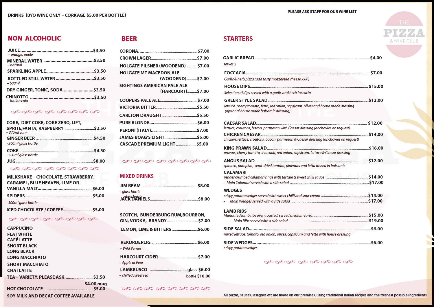Menu Design by Kowzi for Pizza Club | Design #12753364