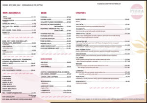 Menu Design by Kowzi for Pizza Club | Design: #12753364