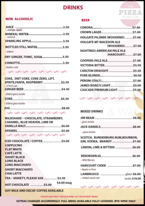 Menu Design by Kowzi for Pizza Club | Design: #12753397