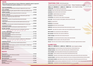 Menu Design by Kowzi for Pizza Club | Design: #12753852
