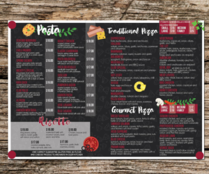 Menu Design by CerezaChan for Pizza Club | Design: #12744029