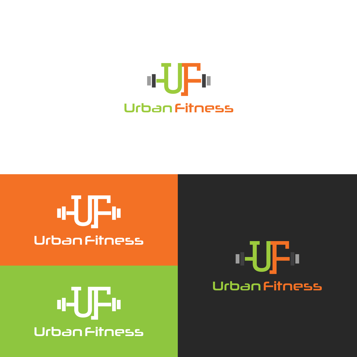 Logo Design by IMD-HUB for Urban Fitness | Design #12685691