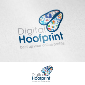Logo Design by Anooshaa Kachhia for Digital Hoofprint | Design #12692578