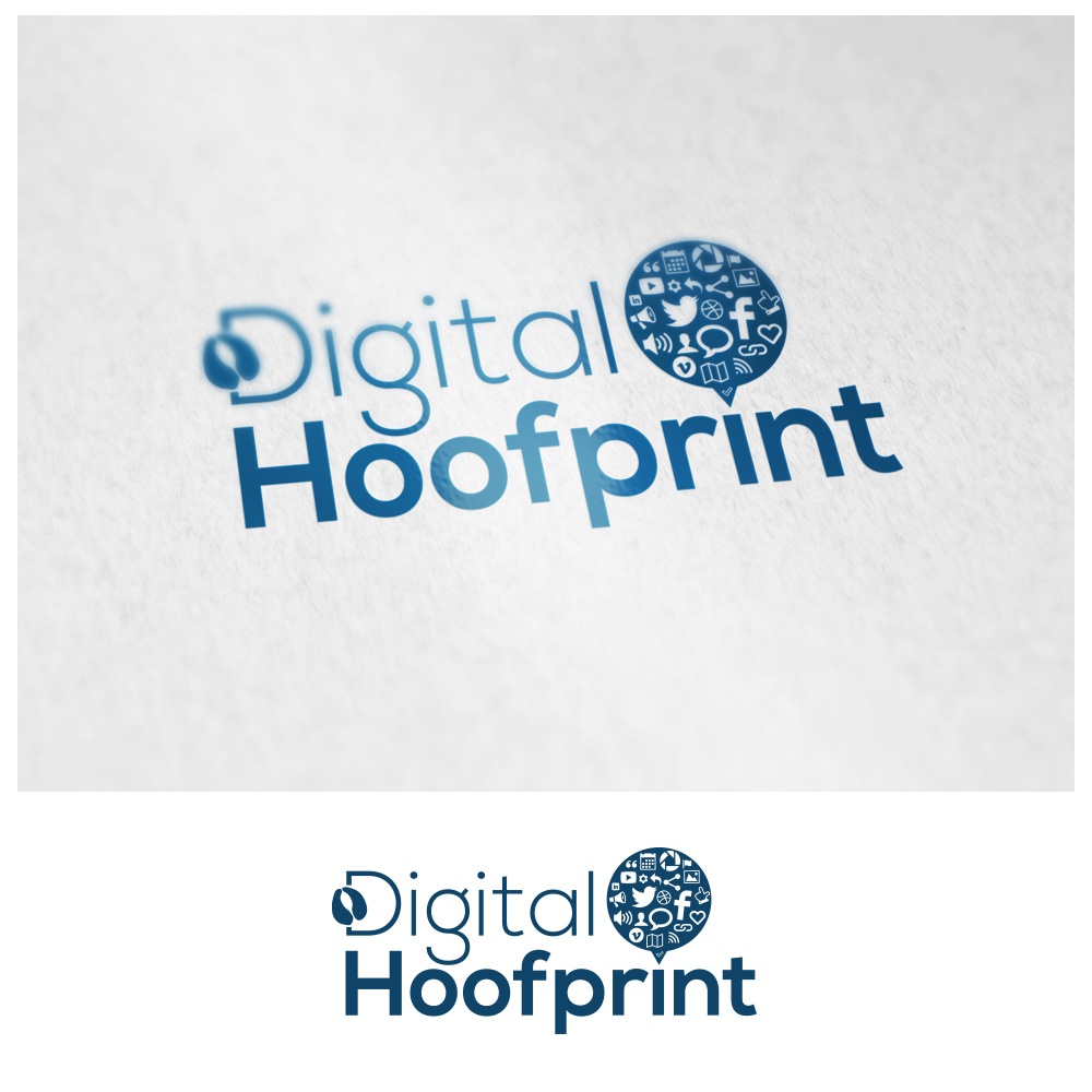 Logo Design by Anooshaa Kachhia for Digital Hoofprint | Design #12692581