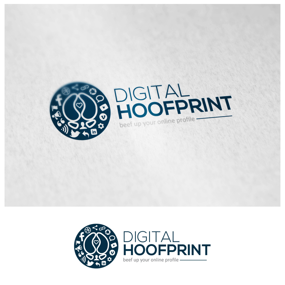 Logo Design by Anooshaa Kachhia for Digital Hoofprint | Design #12692582