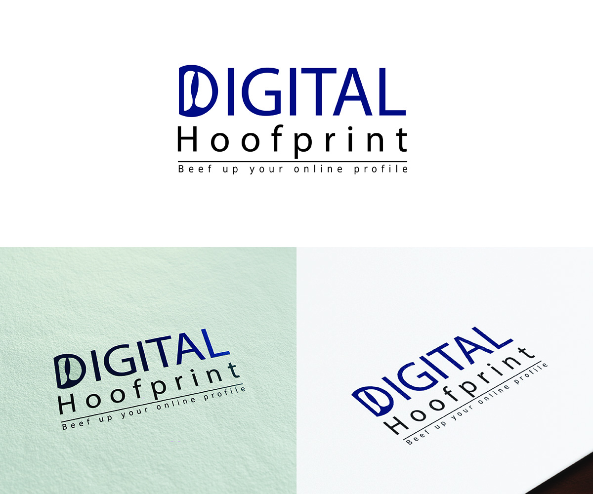 Logo Design by eMARK for Digital Hoofprint | Design #12682516