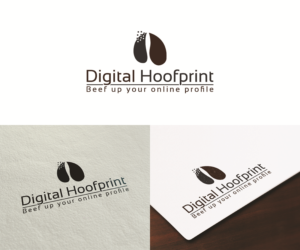 Logo-Design von eMARK für Digital Hoofprint | Design: #12772256