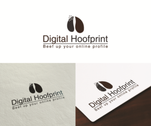 Logo-Design von eMARK für Digital Hoofprint | Design: #12772257