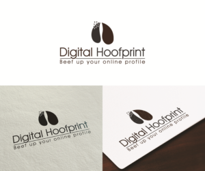 Logo-Design von eMARK für Digital Hoofprint | Design: #12772259