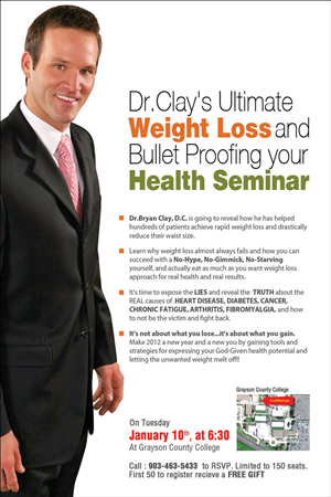 A poster for Life Chiropractic's up coming powerful health workshop/seminar | Diseño de Póster por creative.visuals