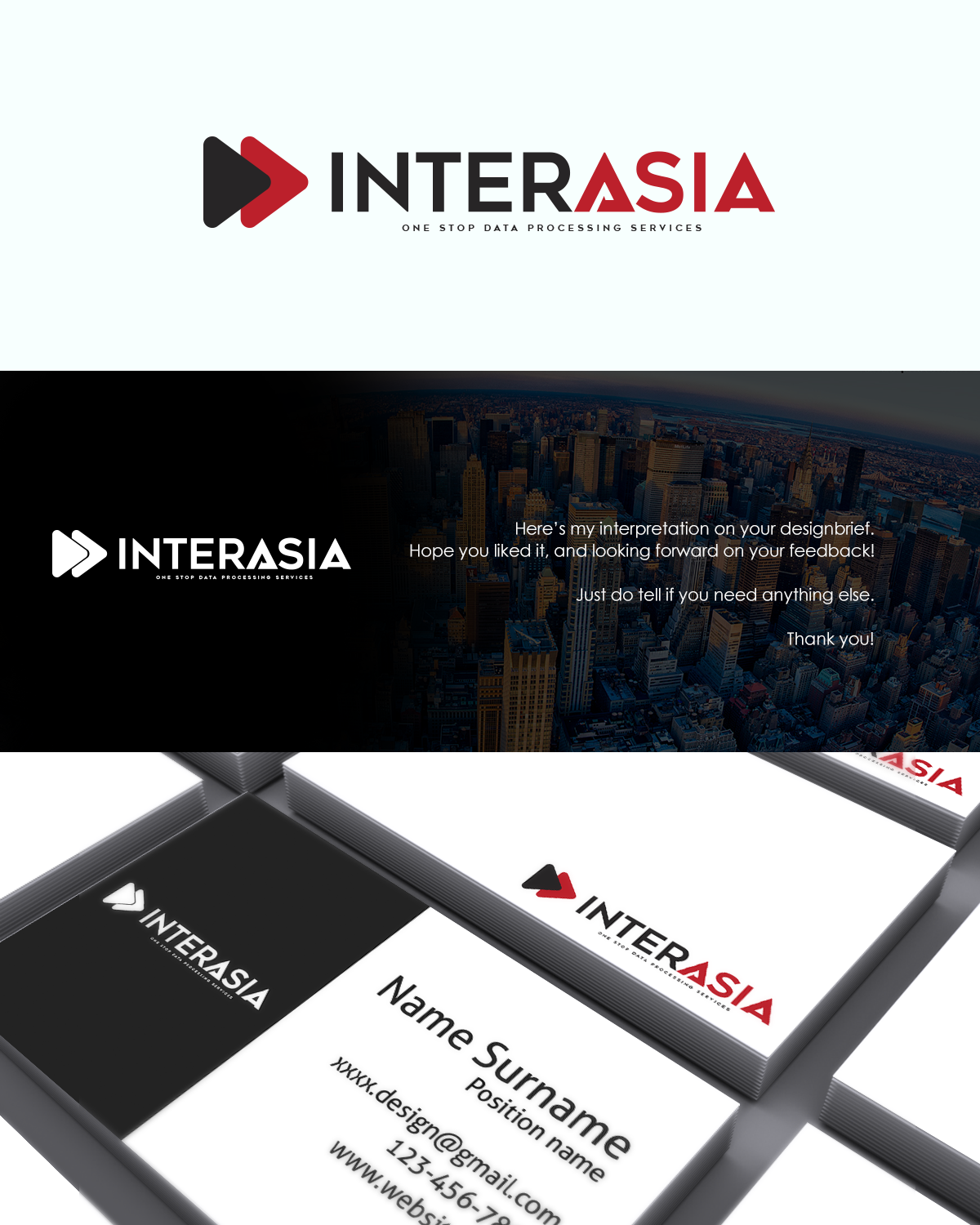 Logo-Design von RM DSGNS für InterAsia Co. Pte Ltd. | Design #12661364