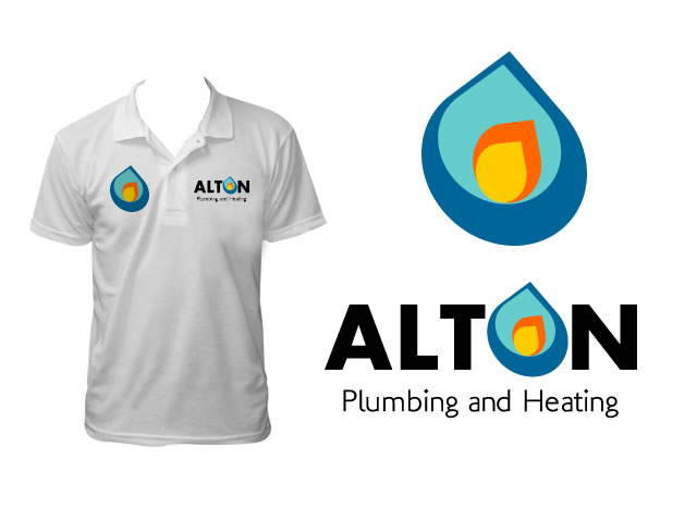 Logo-Design von Stobart Creative für Alton Plumbing and Heating | Design #31196