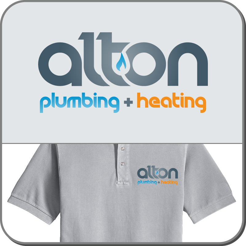 Logo Design by sD for Alton Plumbing and Heating | Design #30740