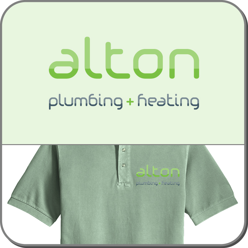 Logo Design by sD for Alton Plumbing and Heating | Design #30743
