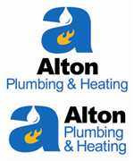 Logo Design by Innerworld Designs ltd. for Alton Plumbing and Heating | Design #29835