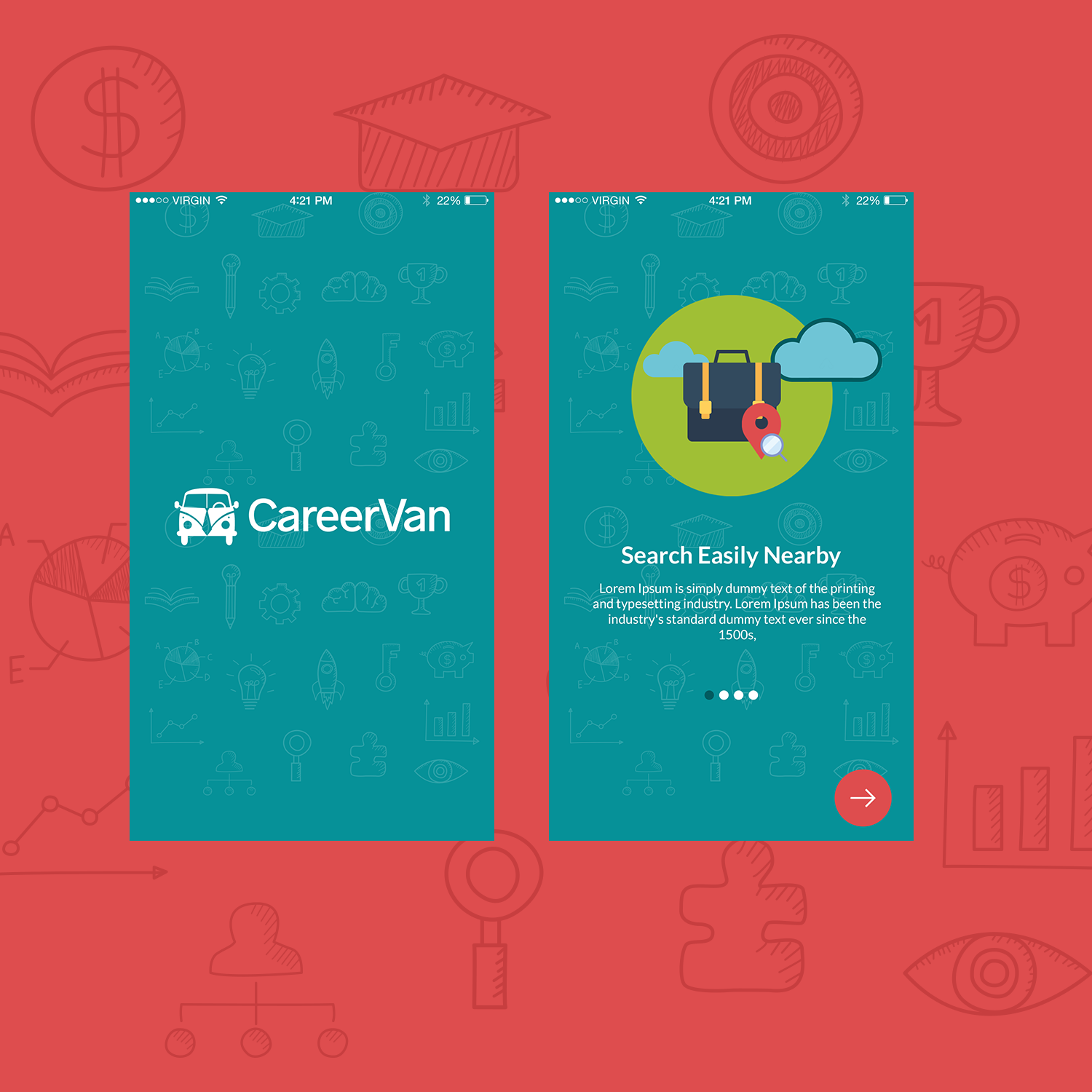 App Design by DesignCarry for this project | Design #12732754