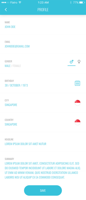 App Design by Oxygen Creatives for this project | Design: #12791573