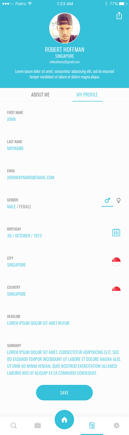 App Design by Oxygen Creatives for this project | Design #12826745