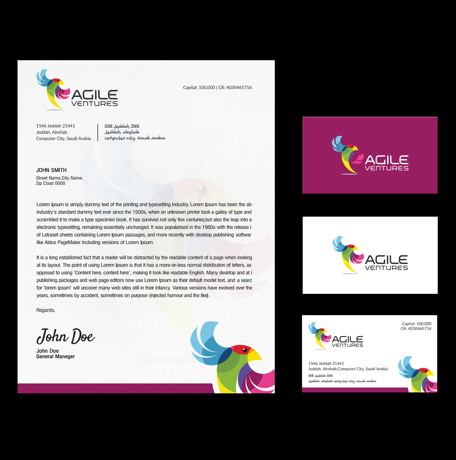 Stationery Design by SL Designer for this project | Design #12660070
