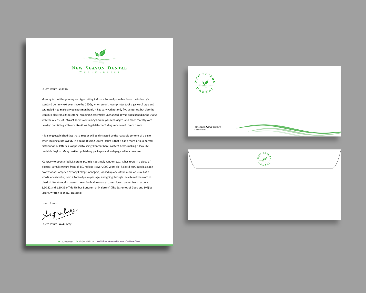 Stationery Design by kousik for New Season Dental | Design #12779004
