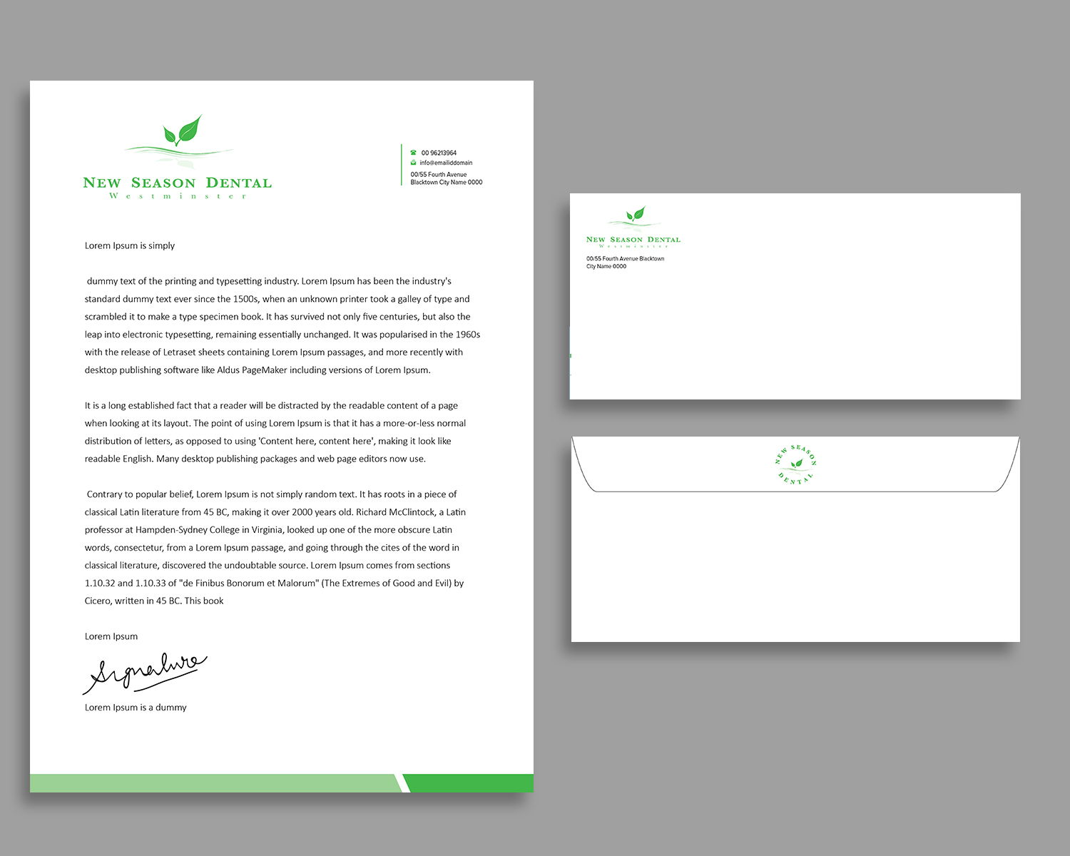 Stationery Design by kousik for New Season Dental | Design #12779020