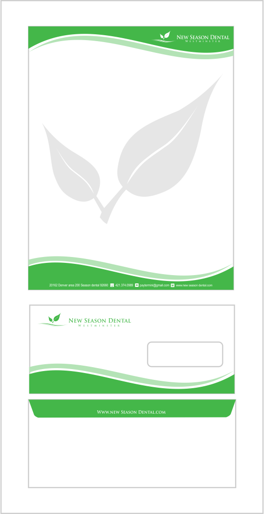 Stationery Design by rifapay323 for New Season Dental | Design #12698947